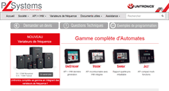 Desktop Screenshot of pl-systems.fr